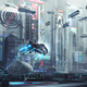 Illustration for article titled The futuristic jets, humans, and emStar Wars/em designs of Stephen Chang